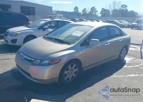 2007 Honda Civic Lx из США, поврежденный, VIN 1HGFA16517L132369